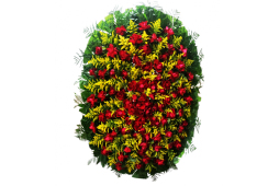 Coroa de Flores Super Luxo - 01